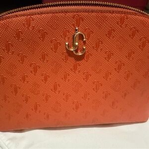 Orange Embossed Women's Bag